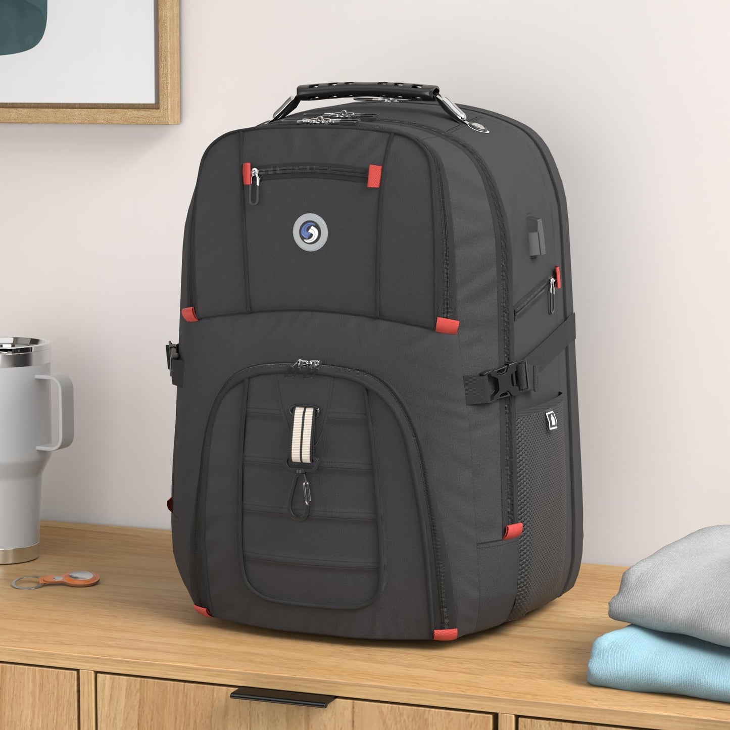 Extra Large Travel Laptop Backpack With Lock