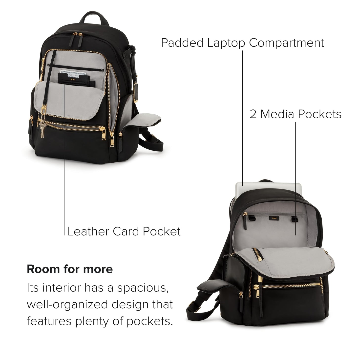Modern Travel Backpack With Laptop Compartment