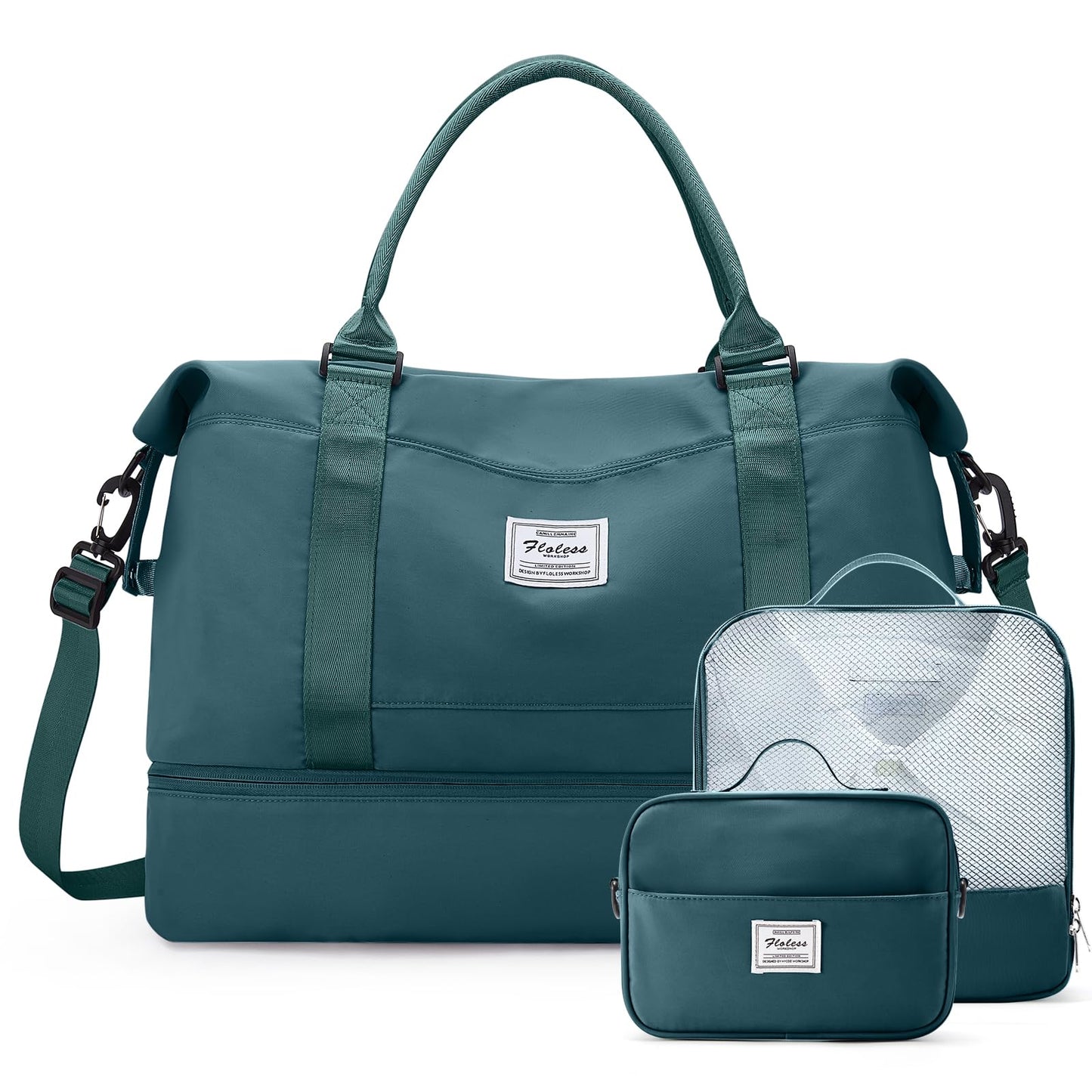 Weekender Travel Bag With Shoe Compartment