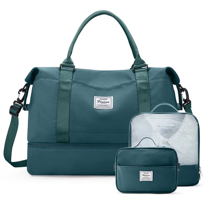 Weekender Travel Bag With Shoe Compartment