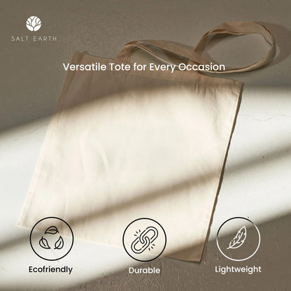 100% Cotton Canvas Tote Bag