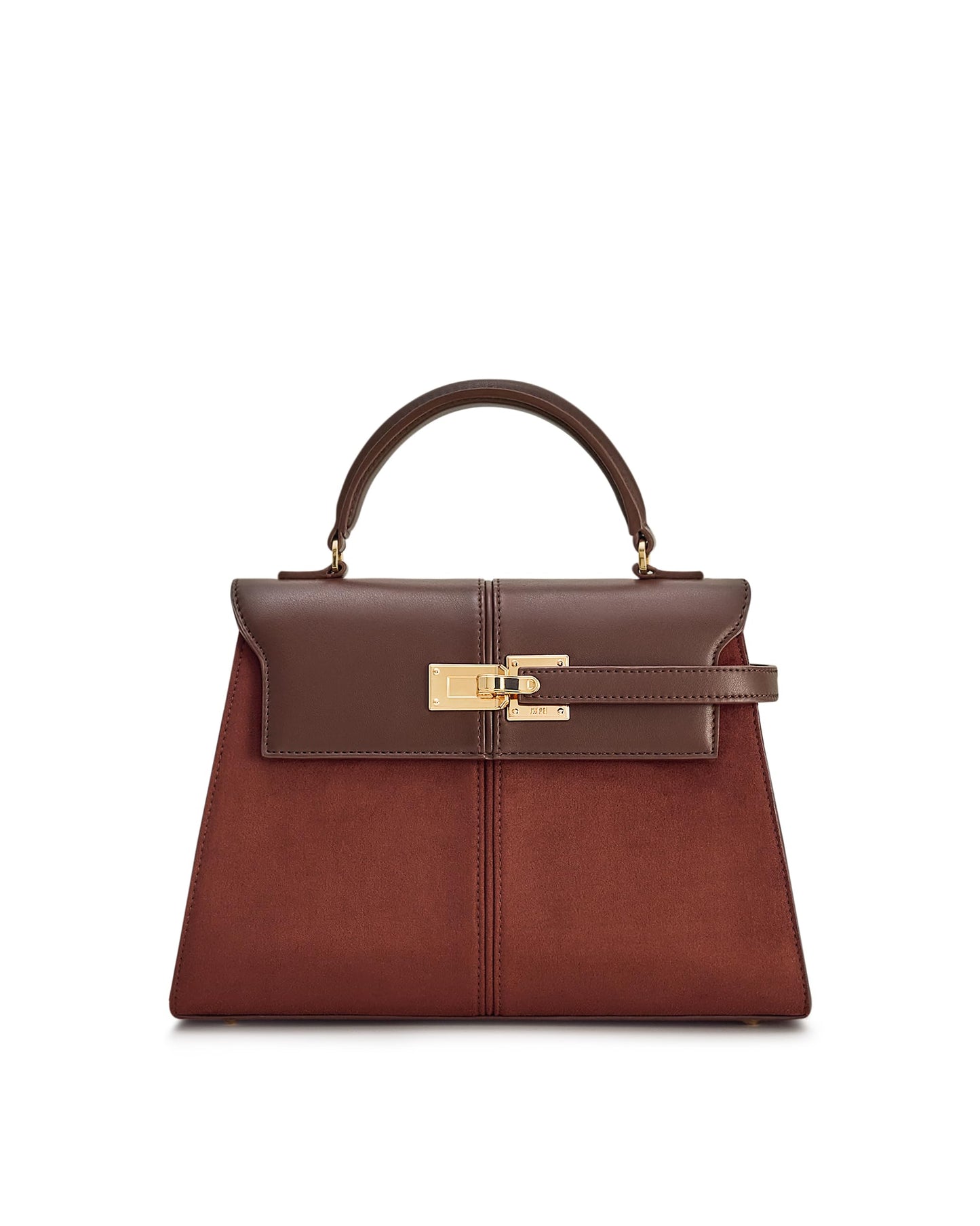 Elegant Top Handle Structured Handbag