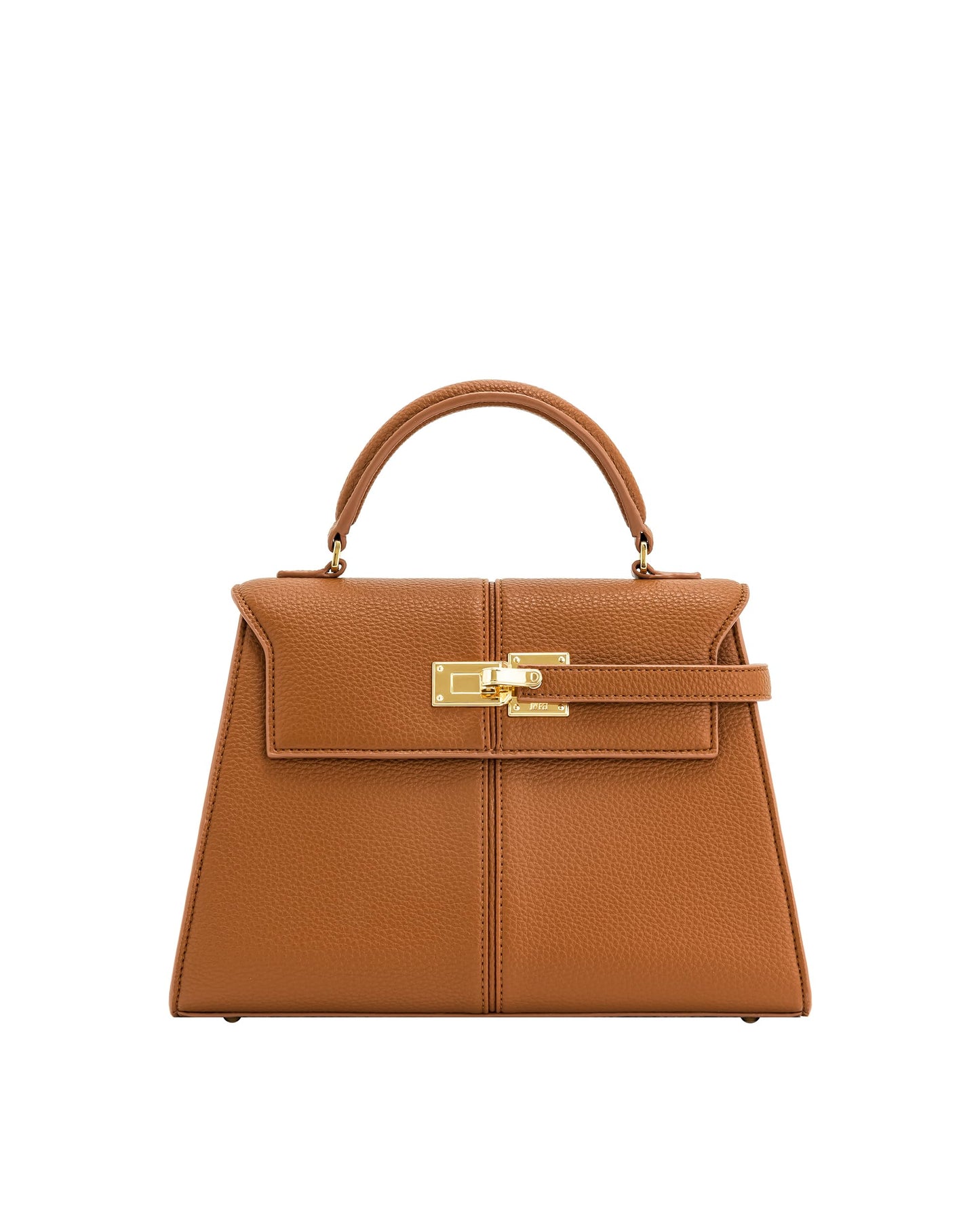 Elegant Top Handle Structured Handbag