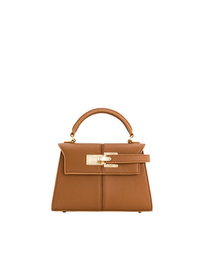 Elegant Top Handle Structured Handbag