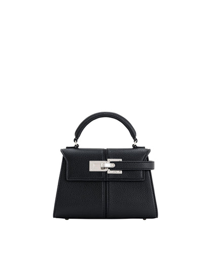 Elegant Top Handle Structured Handbag