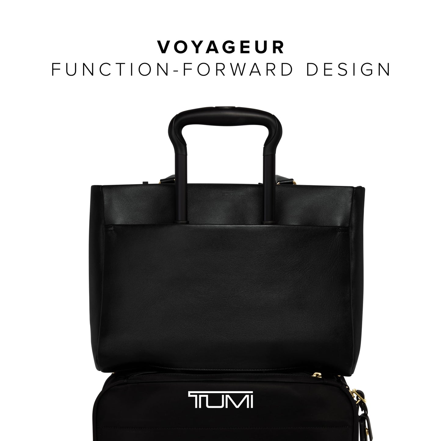 Leather Laptop Tote Bag With Crossbody Strap