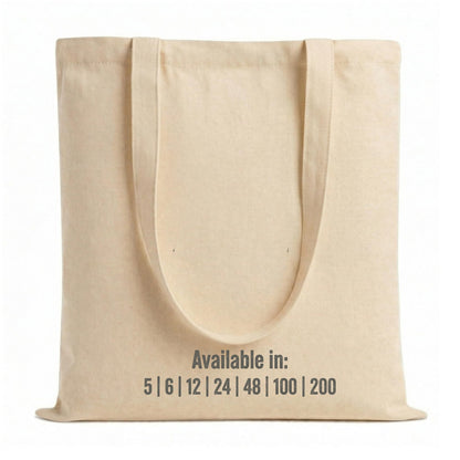 100% Cotton Canvas Tote Bag