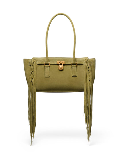 Structured Small Shoulder Tote Bag