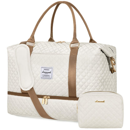 Weekender Travel Bag With Shoe & Wet Pocket