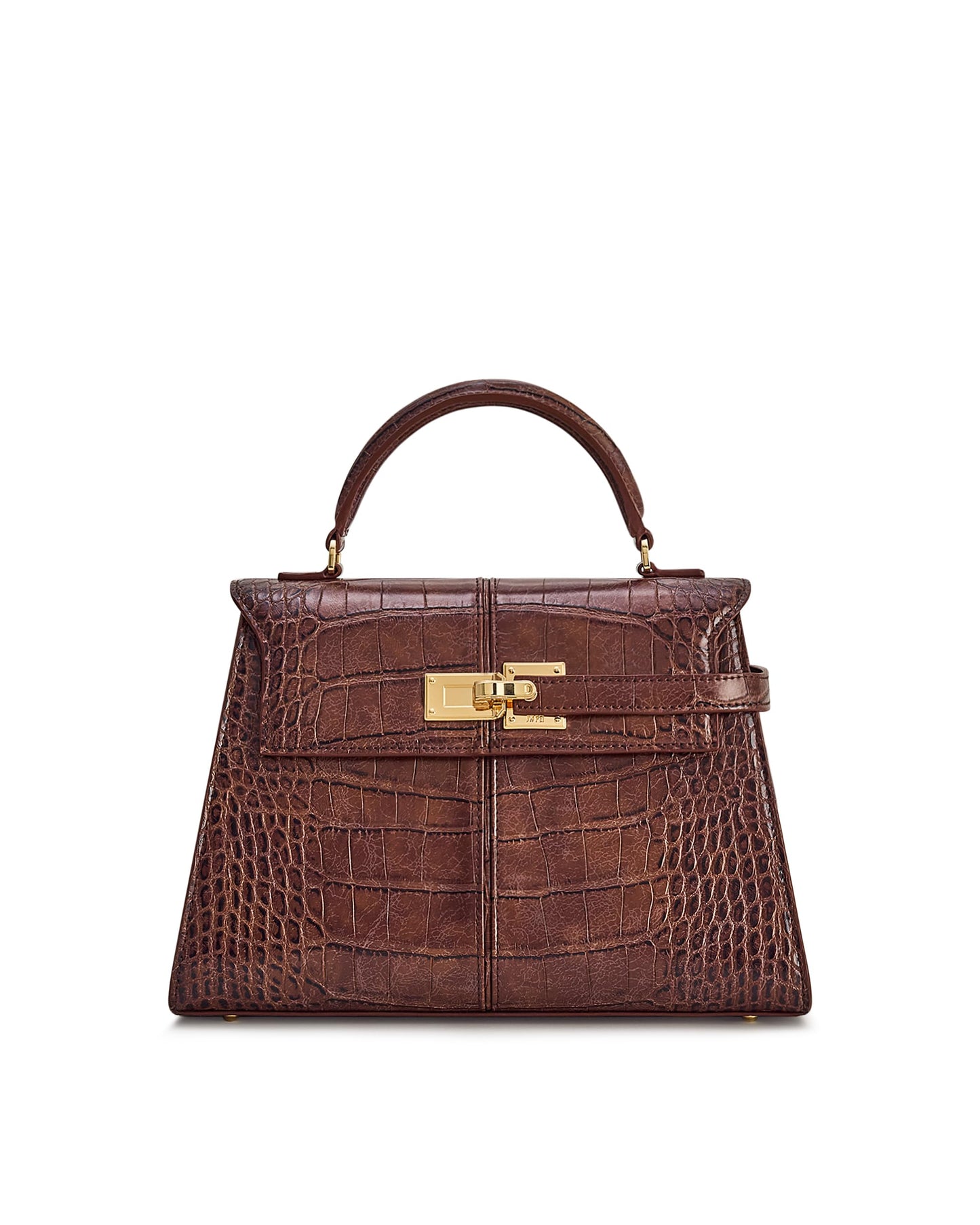 Elegant Top Handle Structured Handbag