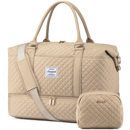 Weekender Travel Bag With Shoe & Wet Pocket