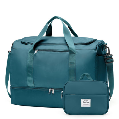 Large Weekender Travel Bag With Shoe Compartment