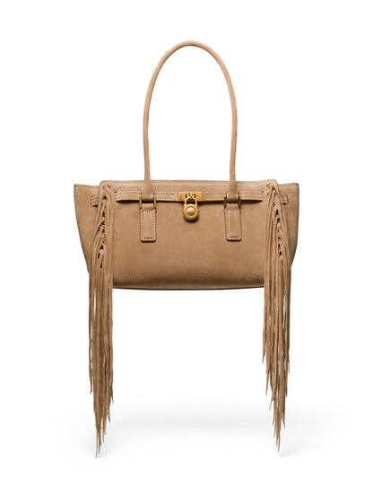 Structured Small Shoulder Tote Bag
