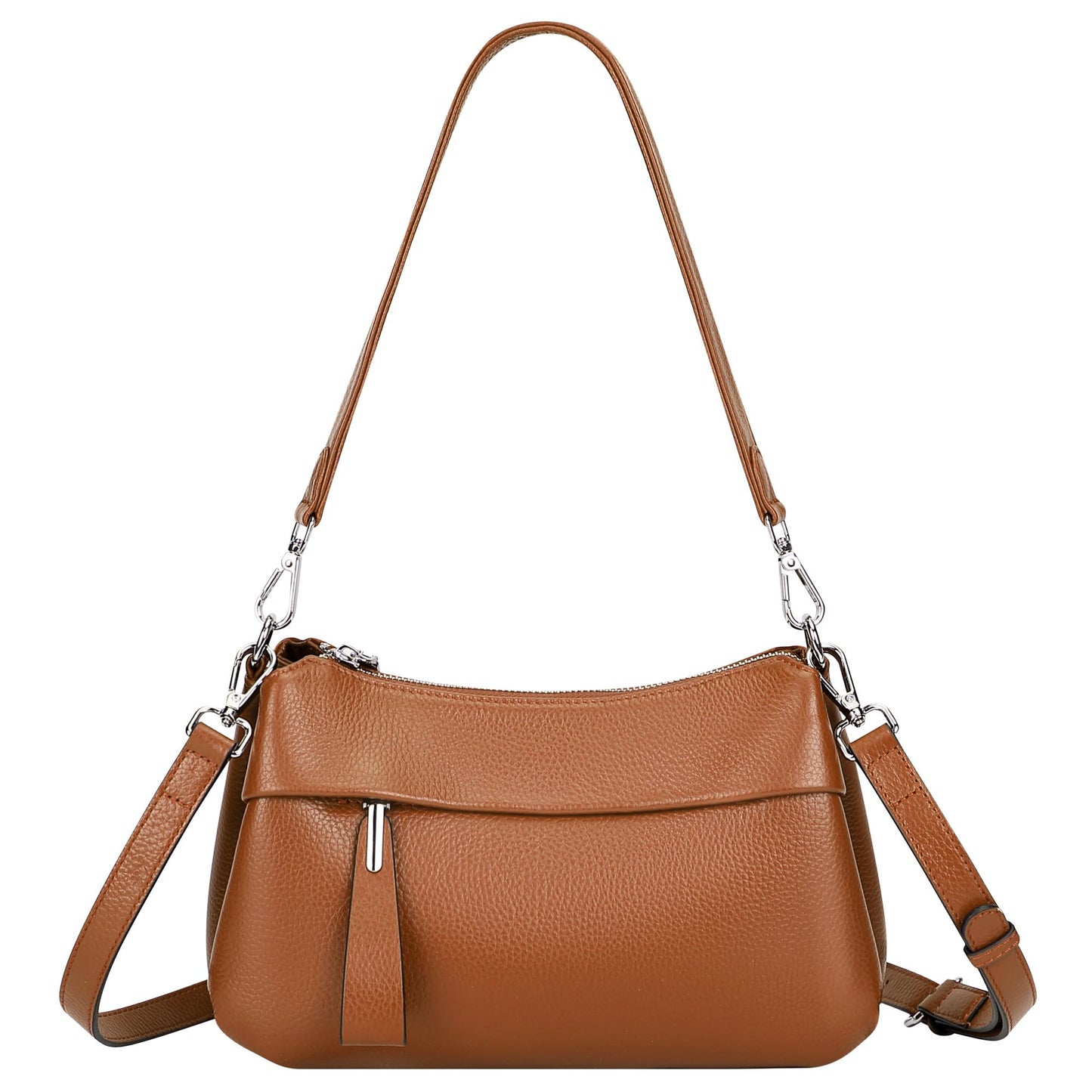 Genuine Leather Crossbody Shoulder Bag