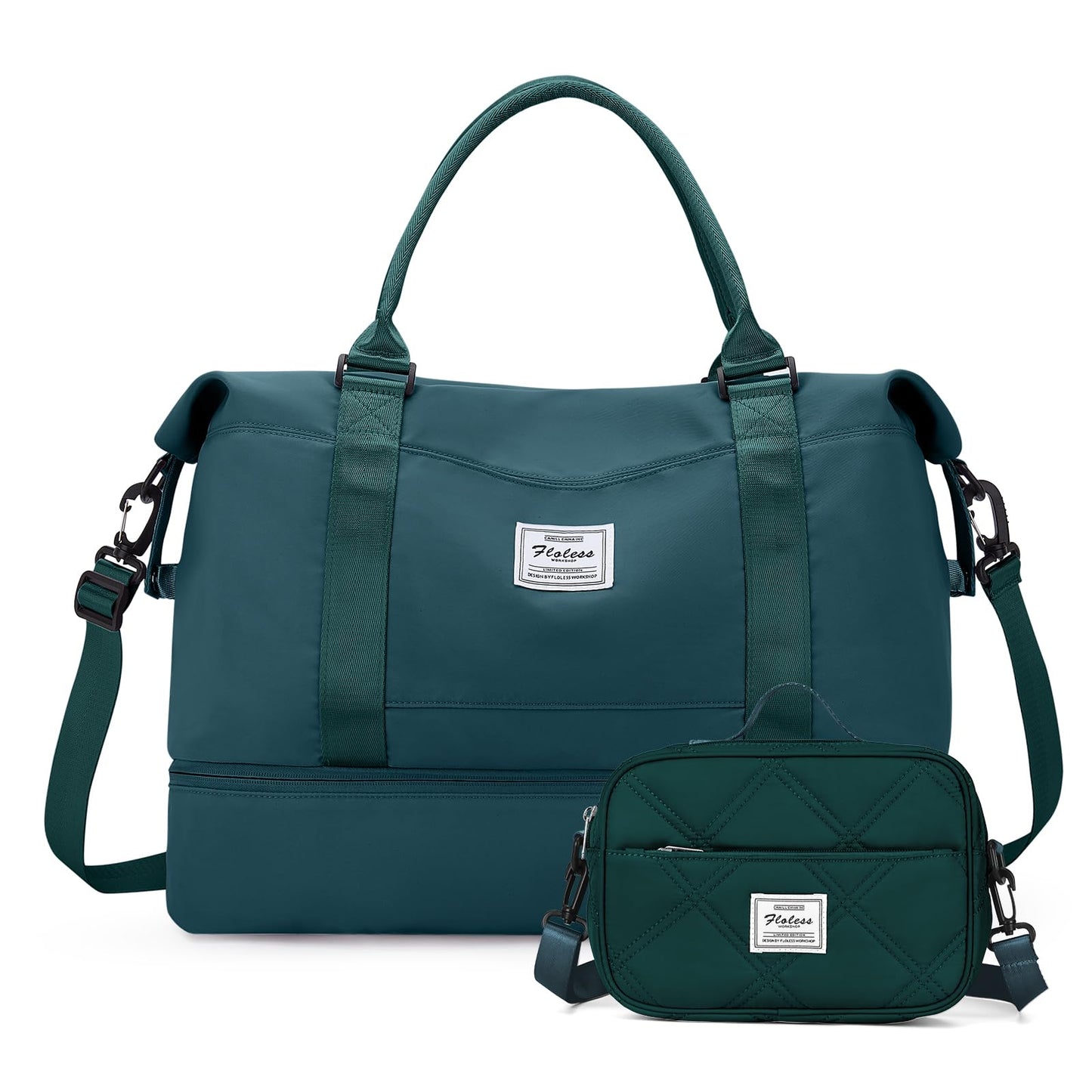 Weekender Travel Bag With Shoe Compartment