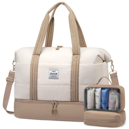 Weekender Travel Bag With Shoe & Wet Pocket