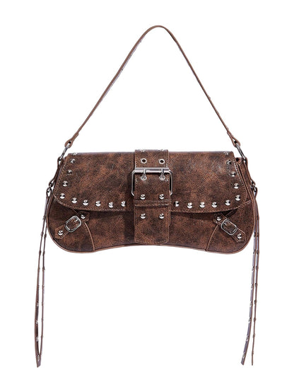 Studded Mini Crossbody Shoulder Bag