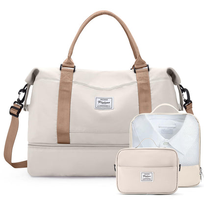 Weekender Travel Bag With Shoe Compartment
