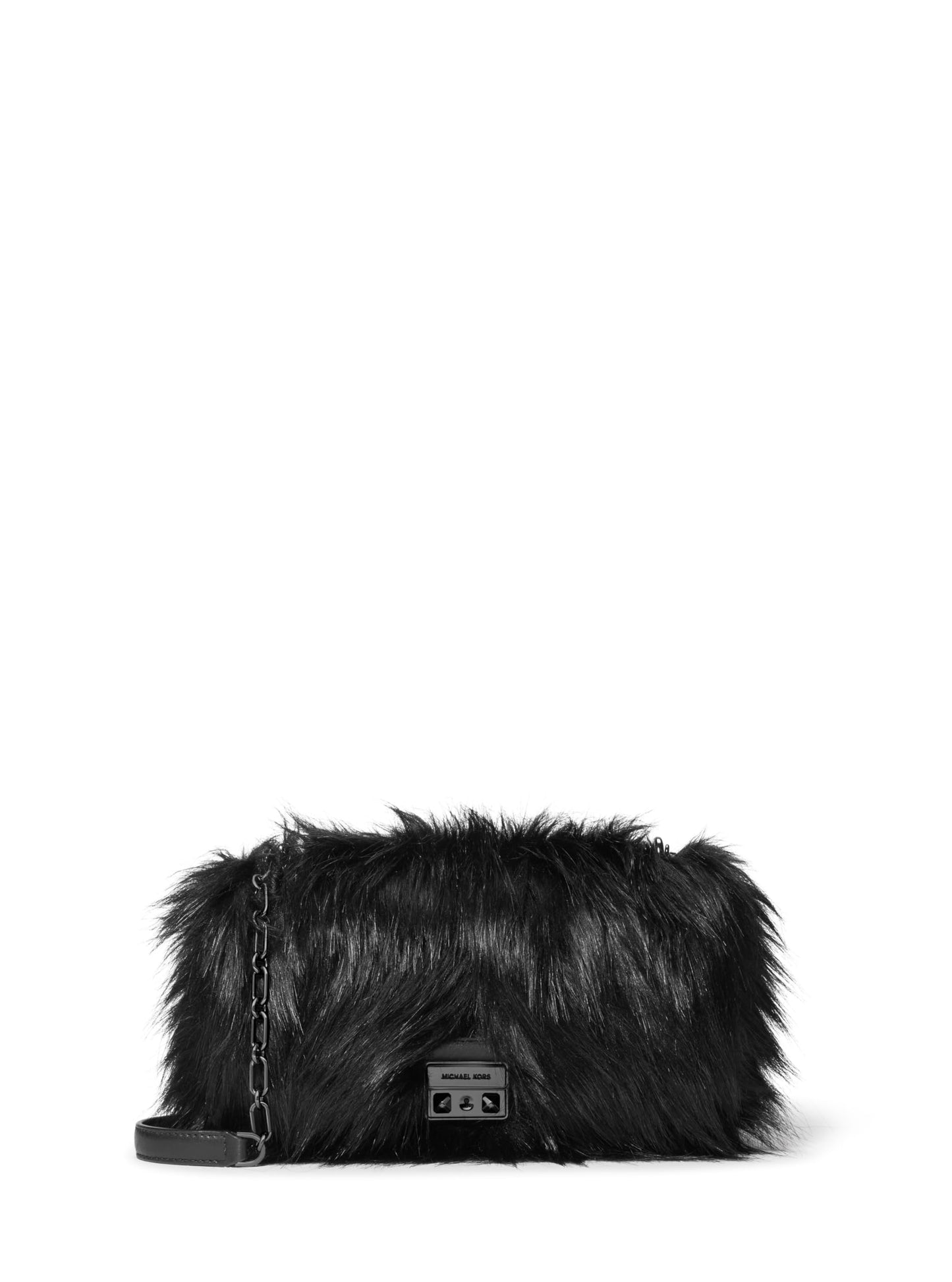 Large Chain Shoulder Bag With Convertible Strap