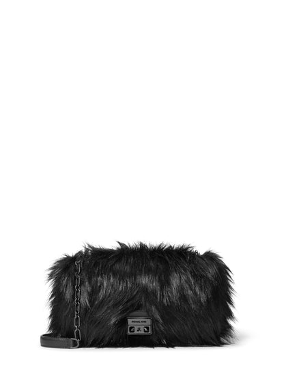 Large Chain Shoulder Bag With Convertible Strap