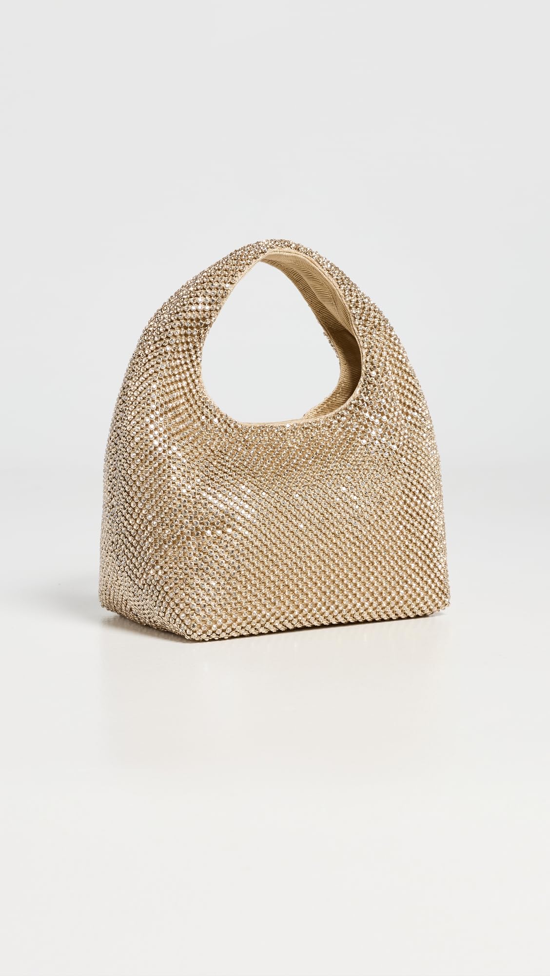 Mini Bucket Clutch Bag With Drawstring Closure