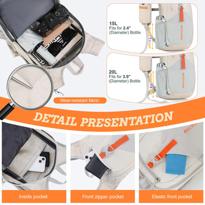 Lightweight Foldable Hiking Backpack For Travel