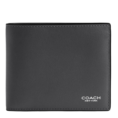 Leather 3-In-1 Bifold Wallet With Card Case