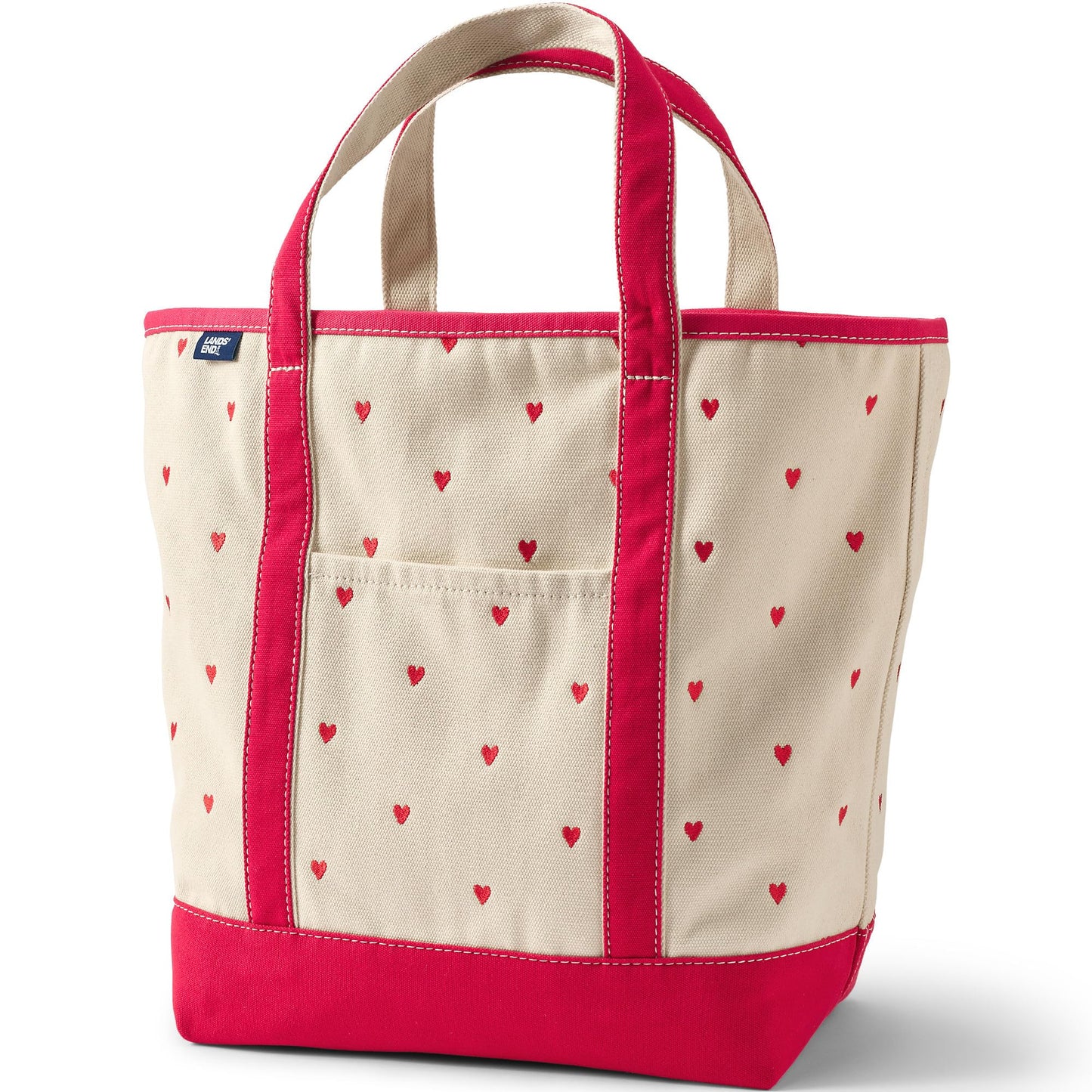 Open Top Canvas Tote Bag