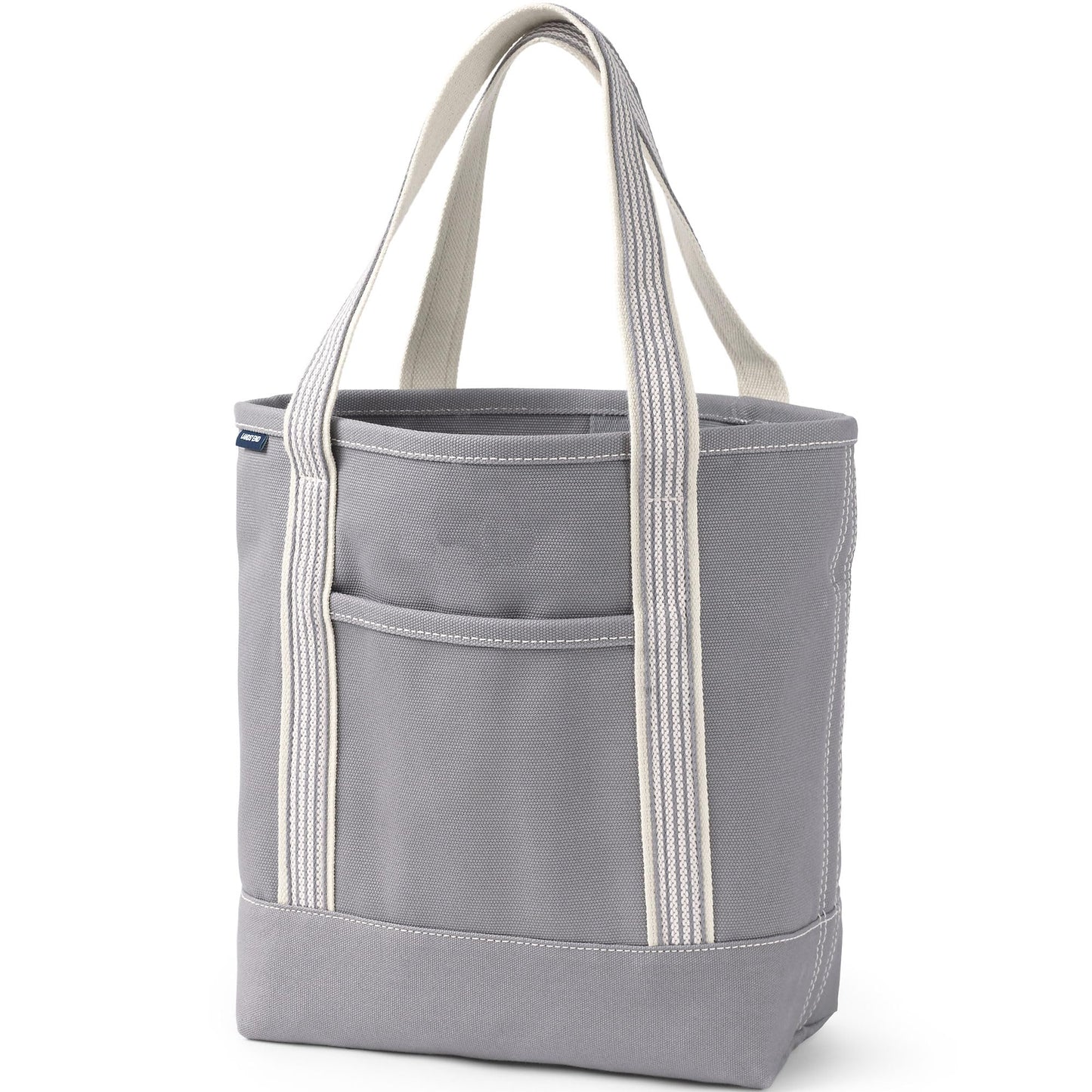 Open Top Canvas Tote Bag