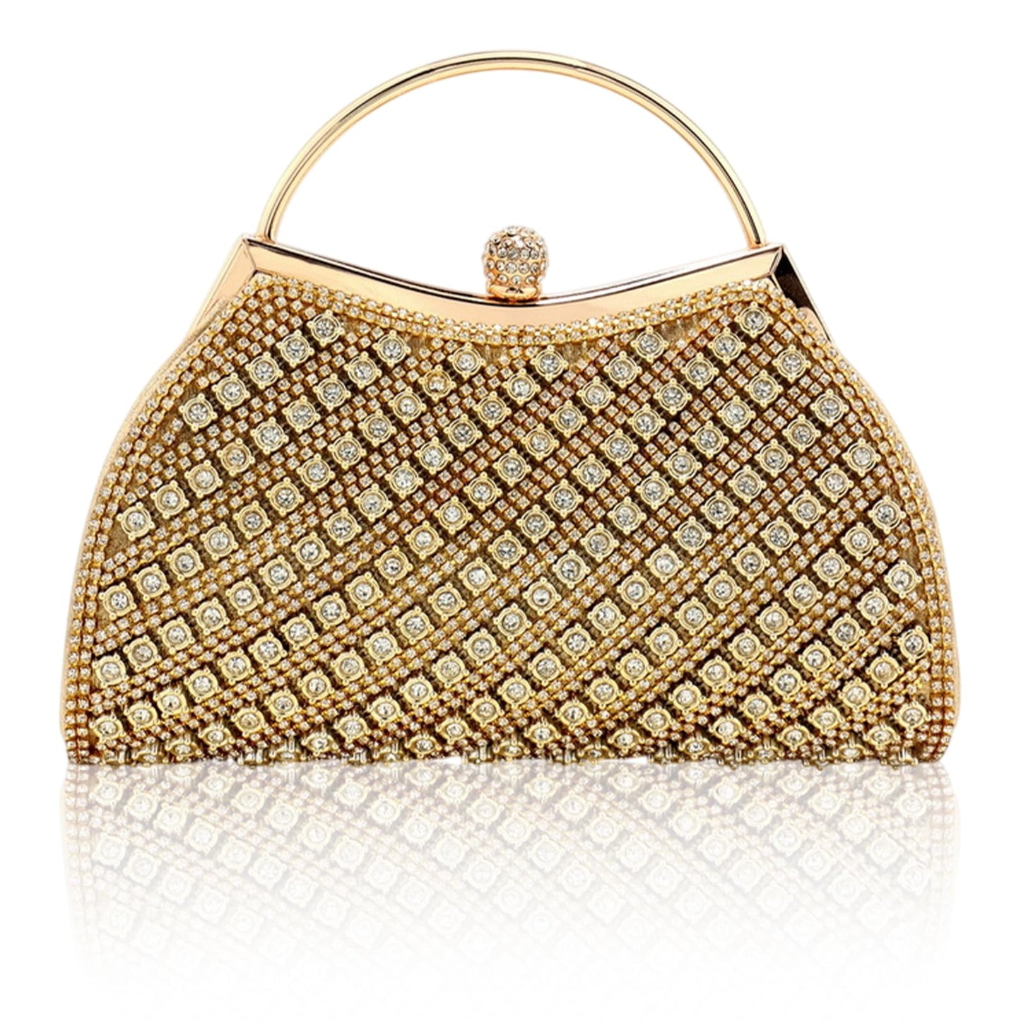 Rhinestone Evening Clutch Bag For Special Occasions