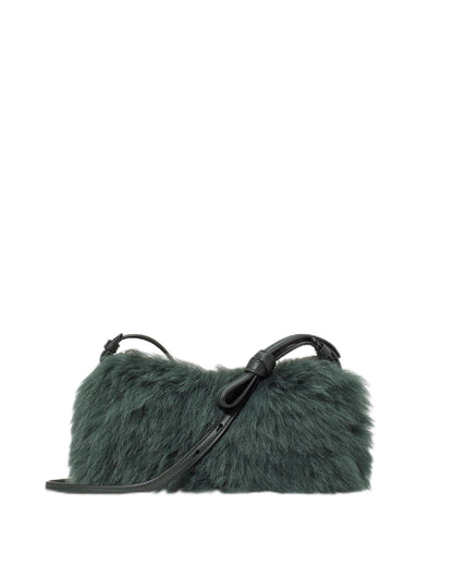 Pebbled Leather Crossbody Shoulder Bag