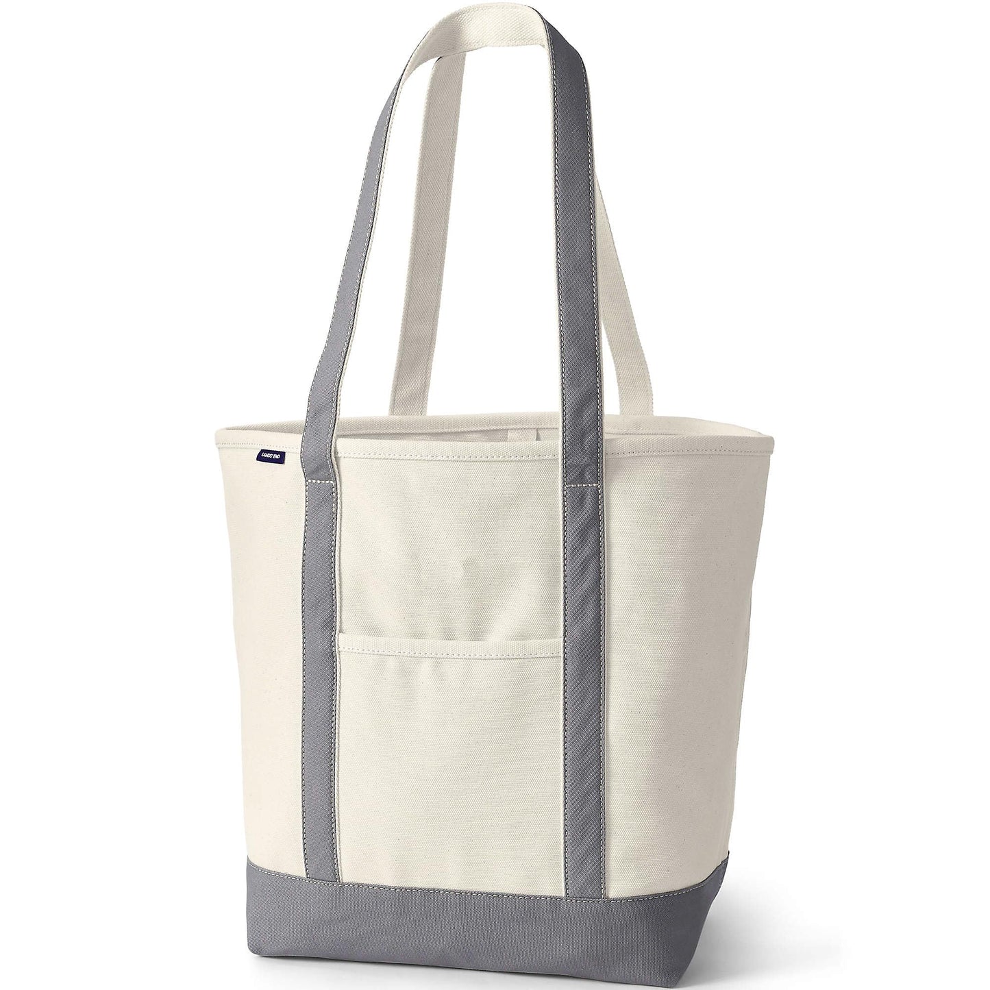 Open Top Canvas Tote Bag