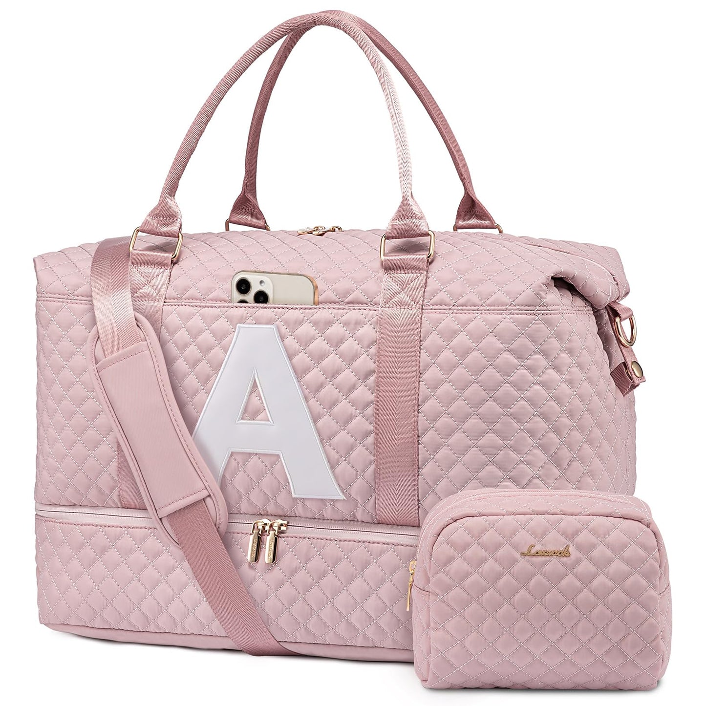 Weekender Travel Bag With Shoe & Wet Pocket