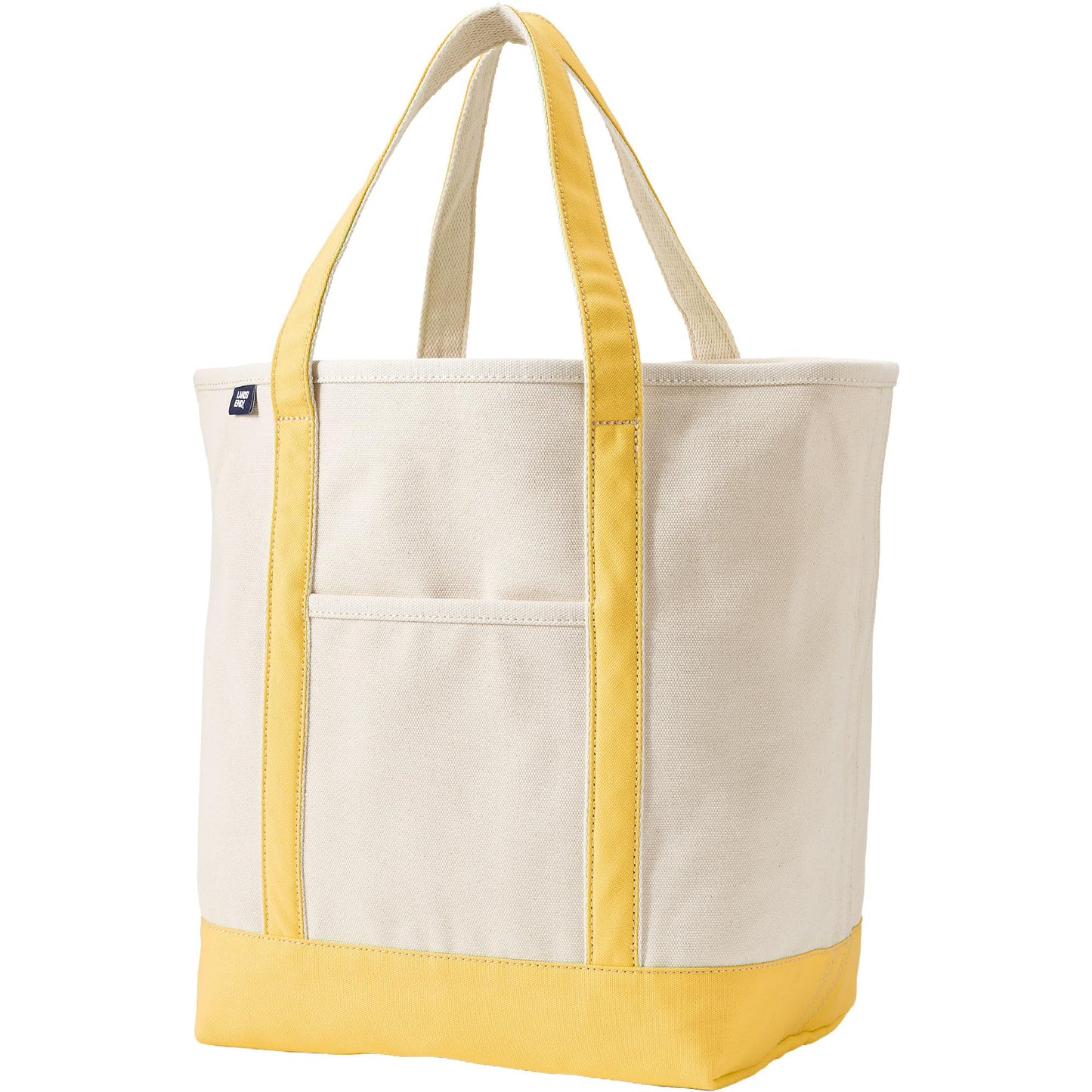 Open Top Canvas Tote Bag