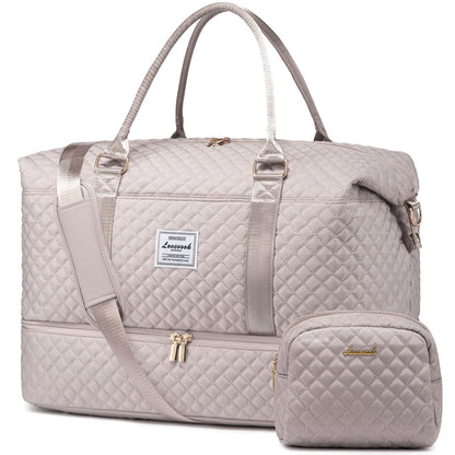 Weekender Travel Bag With Shoe & Wet Pocket