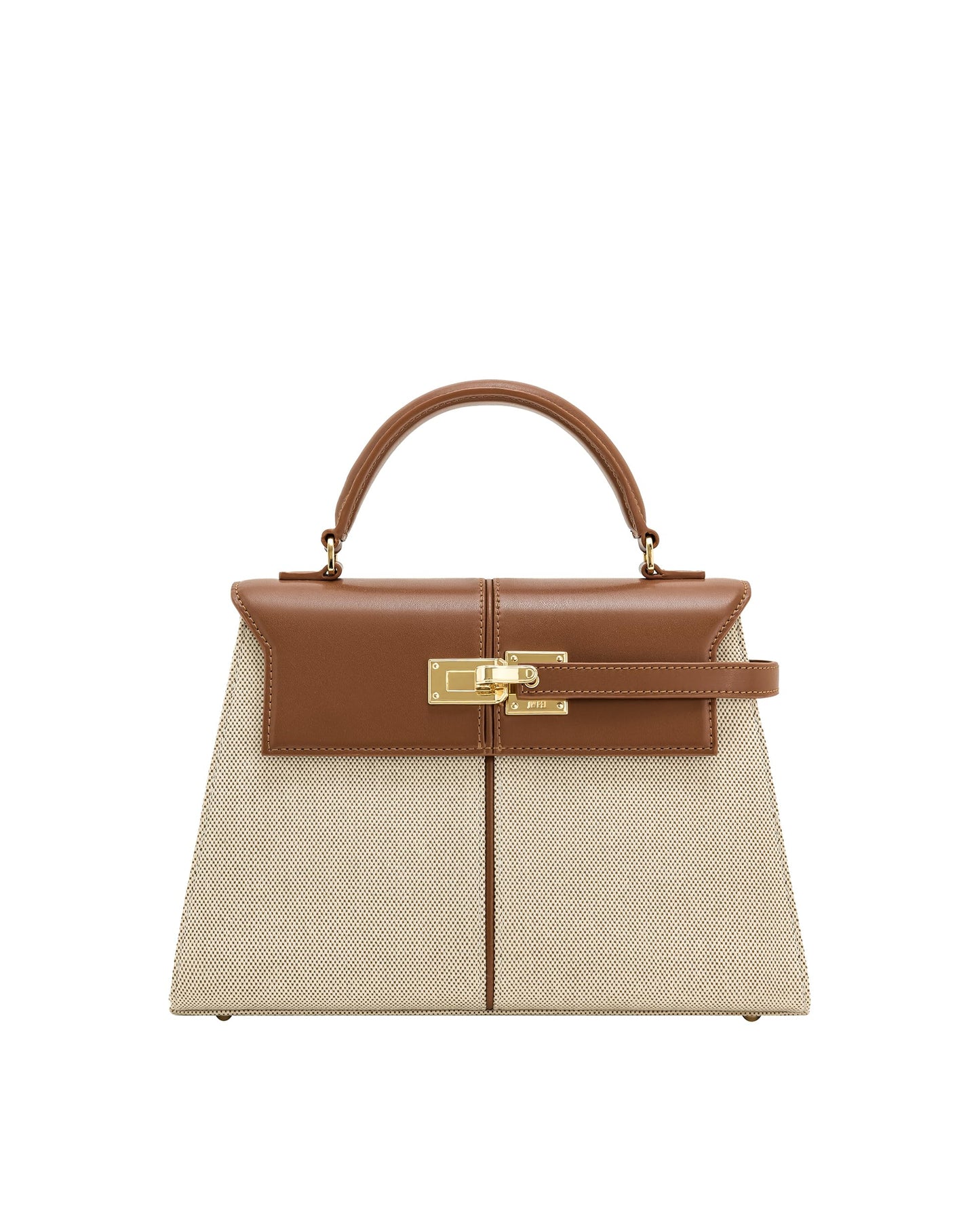 Elegant Top Handle Structured Handbag