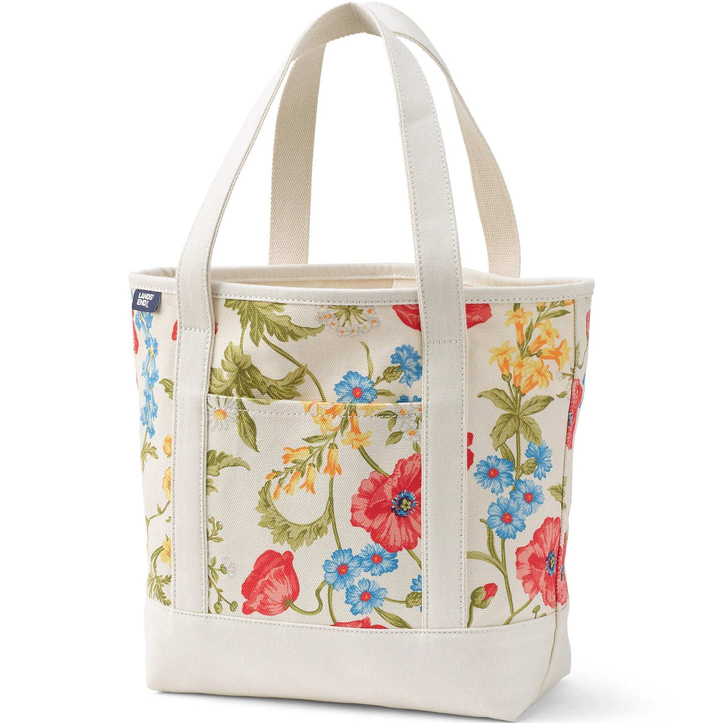Open Top Canvas Tote Bag