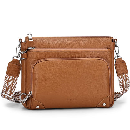 Anti-Theft RFID Crossbody Shoulder Bag