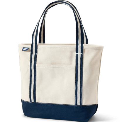 Open Top Canvas Tote Bag