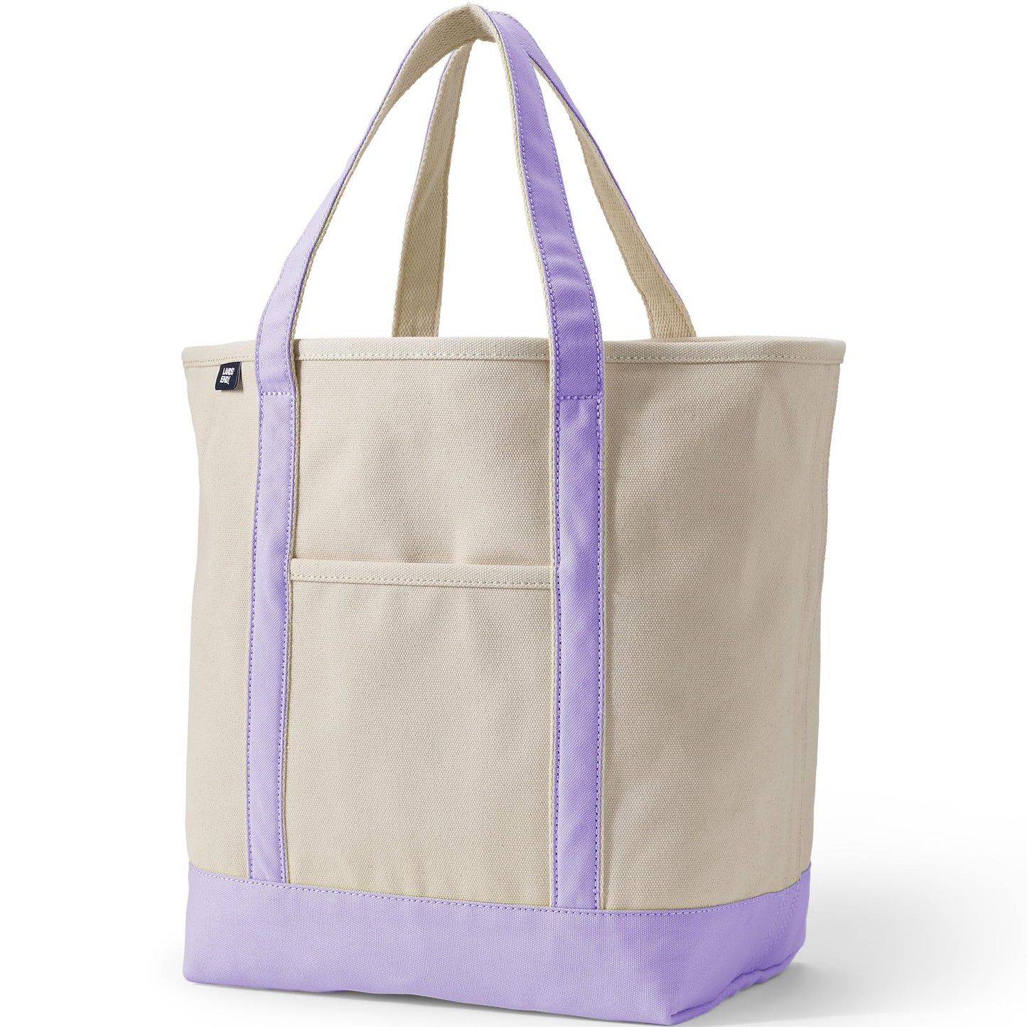 Open Top Canvas Tote Bag