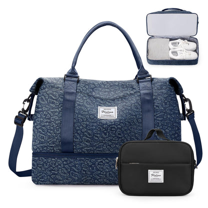 Weekender Travel Bag With Shoe Compartment