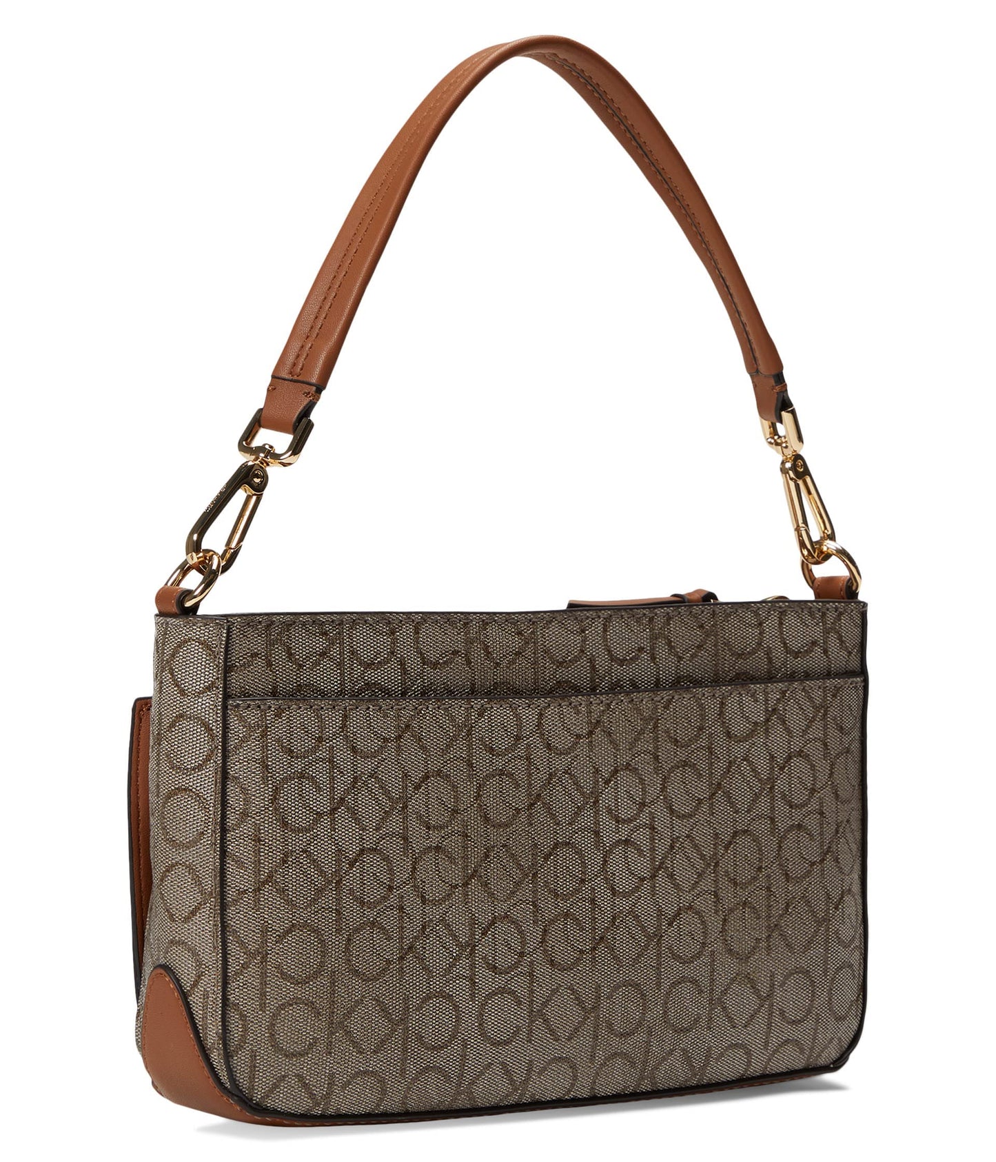 Triple Compartment Shoulder Bag