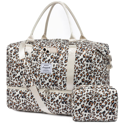 Weekender Travel Bag With Shoe & Wet Pocket