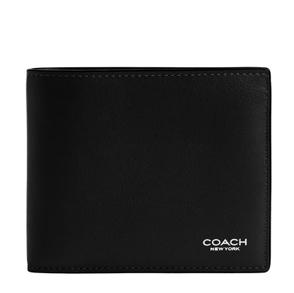 Leather 3-In-1 Bifold Wallet With Card Case