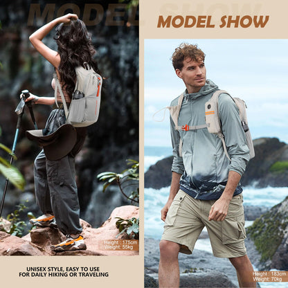 Lightweight Foldable Hiking Backpack For Travel