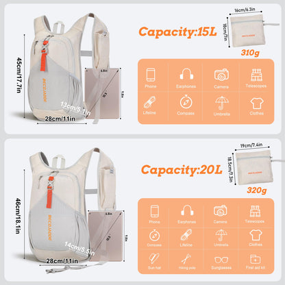 Lightweight Foldable Hiking Backpack For Travel