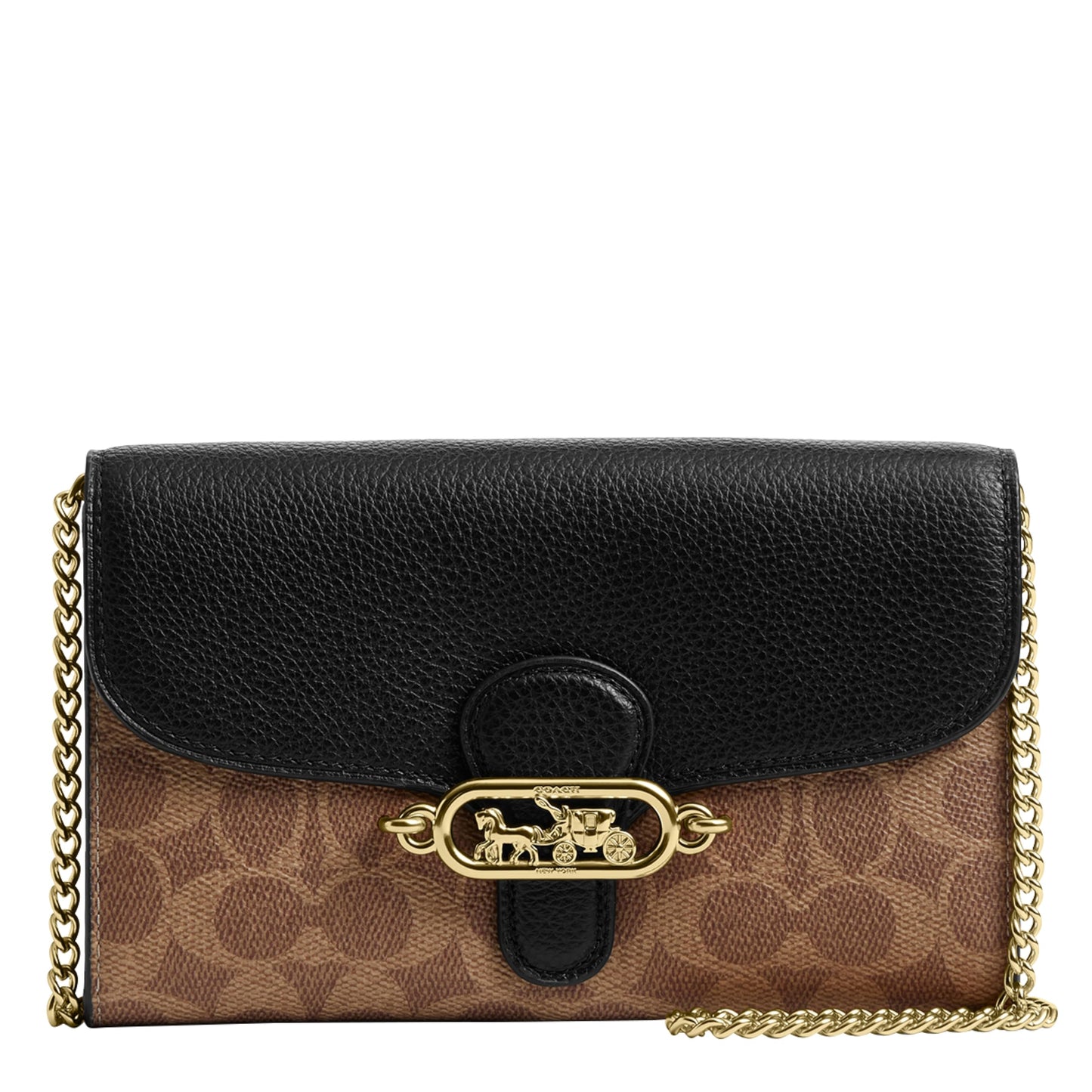 Signature Chain Crossbody Shoulder Bag