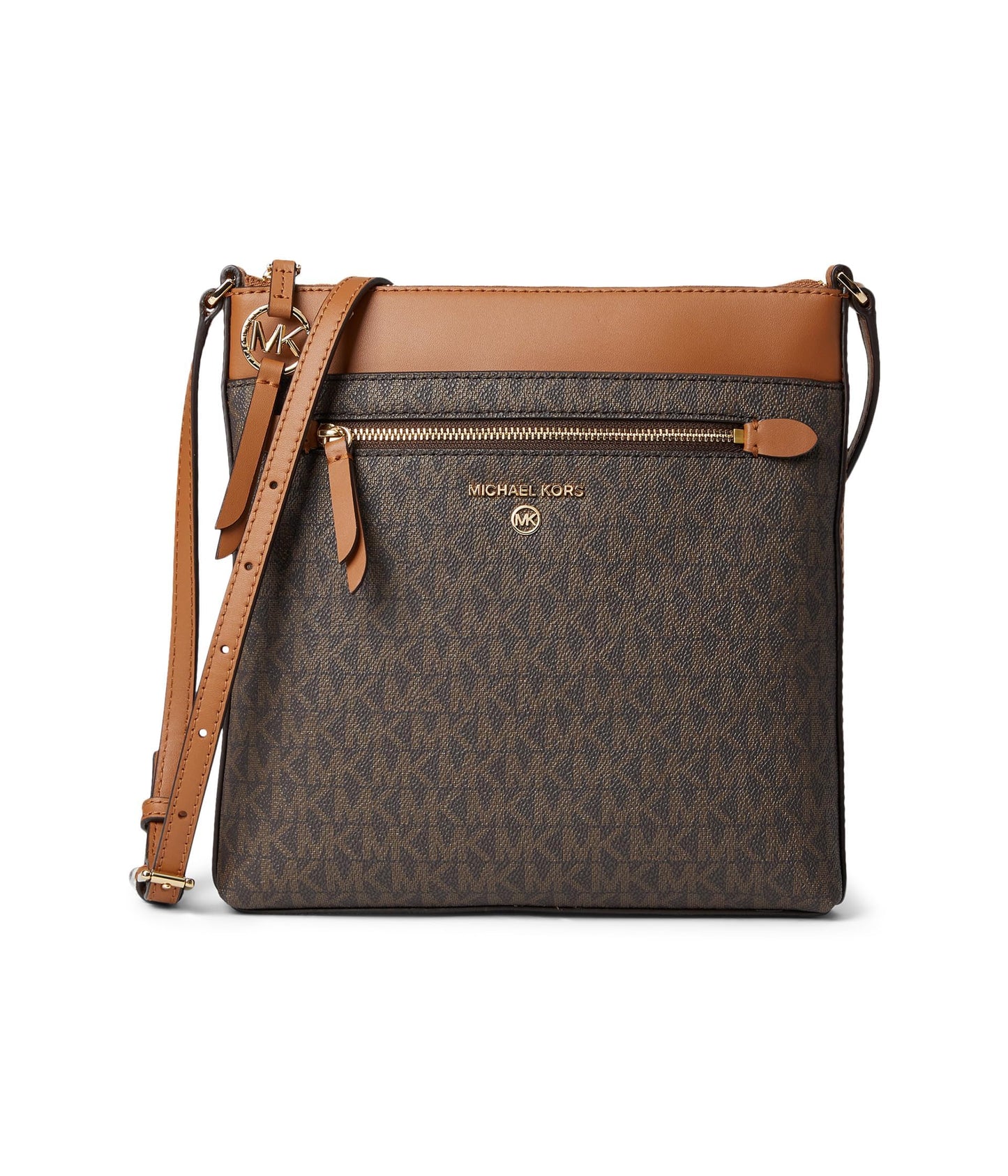 Small Flat Crossbody Shoulder Bag