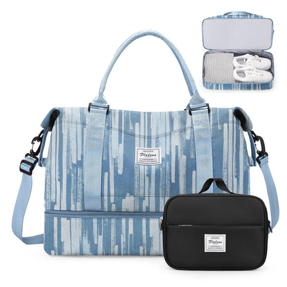 Weekender Travel Bag With Shoe Compartment