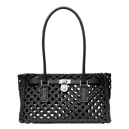 Structured Small Shoulder Tote Bag